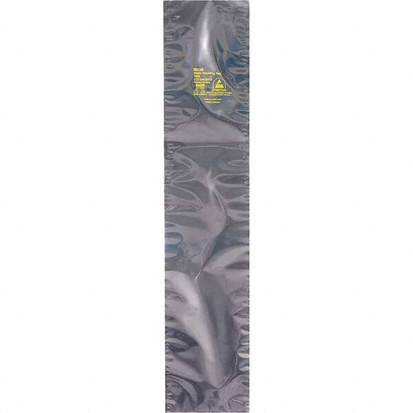 Made in USA - 30" Long x 18" Wide, 3.1 mil Thick, Open Top Static Shield Bag - Transparent, Metal-In, Standard Grade - Americas Industrial Supply