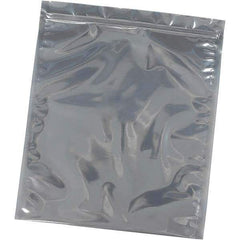 Made in USA - 12" Long x 12" Wide, 3 mil Thick, Self Seal Recloseable Zip Top Static Protection Bag - Transparent, Standard Grade - Americas Industrial Supply