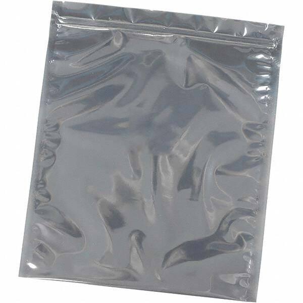 Made in USA - 15" Long x 11" Wide, 3 mil Thick, Self Seal Recloseable Zip Top Static Protection Bag - Transparent, Standard Grade - Americas Industrial Supply