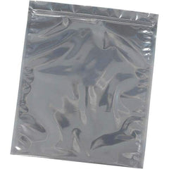 Made in USA - 12" Long x 9" Wide, 3 mil Thick, Self Seal Recloseable Zip Top Static Protection Bag - Transparent, Standard Grade - Americas Industrial Supply