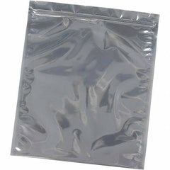 Made in USA - 6" Long x 4" Wide, 3 mil Thick, Self Seal Recloseable Zip Top Static Protection Bag - Transparent, Standard Grade - Americas Industrial Supply