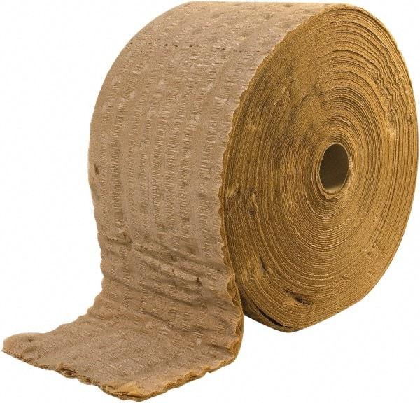 Made in USA - 270' Long x 48" Wide x 1/4" Thick, Cellulose Wadding - Kraft - Americas Industrial Supply