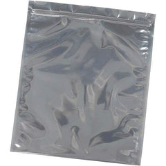 Made in USA - 10" Long x 8" Wide, 3 mil Thick, Self Seal Recloseable Zip Top Static Protection Bag - Transparent, Standard Grade - Americas Industrial Supply