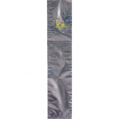 Made in USA - 30" Long x 10" Wide, 3.1 mil Thick, Open Top Static Shield Bag - Transparent, Metal-In, Standard Grade - Americas Industrial Supply