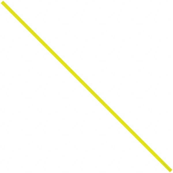 Made in USA - 5" Long, Bag Tie - Yellow - Americas Industrial Supply