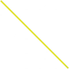 Made in USA - 5" Long, Bag Tie - Yellow - Americas Industrial Supply