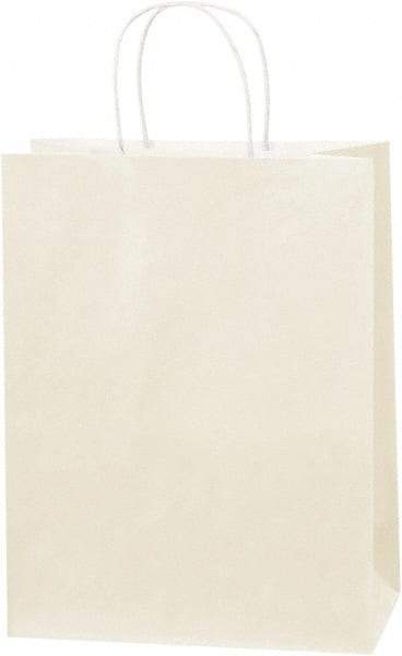 Made in USA - Kraft Grocery Bag - 10 x 5 x 13, French Vanilla - Americas Industrial Supply