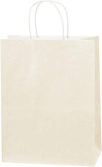 Made in USA - Kraft Grocery Bag - 10 x 5 x 13, French Vanilla - Americas Industrial Supply