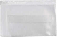 Superscan - 50 Piece Clear Press-On Vinyl Envelope - 2" High x 3-1/2" Wide - Americas Industrial Supply