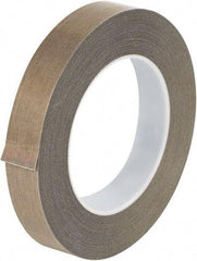 Made in USA - 36 Yd Long x 3/4" Wide, Brown Silicone PTFE Tape - 10 mil Thick - Americas Industrial Supply