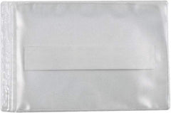 Superscan - 50 Piece Clear Press-On Vinyl Envelope - 9" High x 12" Wide - Americas Industrial Supply