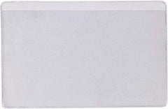 Superscan - 50 Piece Clear Press-On Vinyl Envelope - 3" High x 5" Wide - Americas Industrial Supply