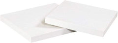 Made in USA - 13-1/2" Wide x 17-3/4" Long x 7-3/4" High Square Chipboard Box - 1 Wall, White - Americas Industrial Supply