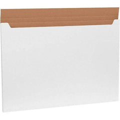 Made in USA - 26" Wide x 38" Long x 1" High Rectangle Crush Proof Mailers - 1 Wall, White - Americas Industrial Supply