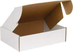 Made in USA - 17" Wide x 30" Long x 8" High Rectangle Crush Proof Mailers - 1 Wall, White - Americas Industrial Supply