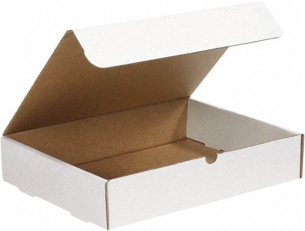 Made in USA - 24" Wide x 30" Long x 4" High Rectangle Crush Proof Mailers - 1 Wall, White - Americas Industrial Supply