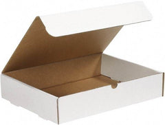 Made in USA - 24" Wide x 30" Long x 4" High Rectangle Crush Proof Mailers - 1 Wall, White - Americas Industrial Supply