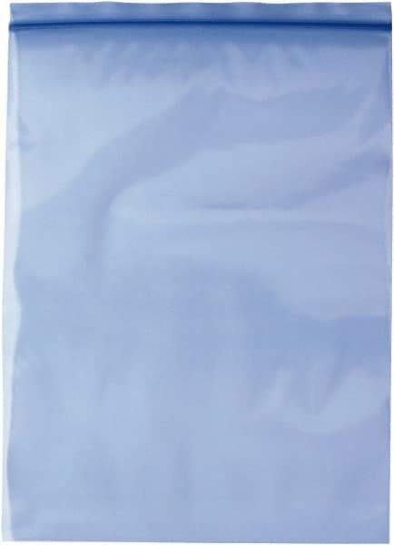 Made in USA - 8 x 10", 4 mil VCI Reclosable Polybags - Blue - Americas Industrial Supply