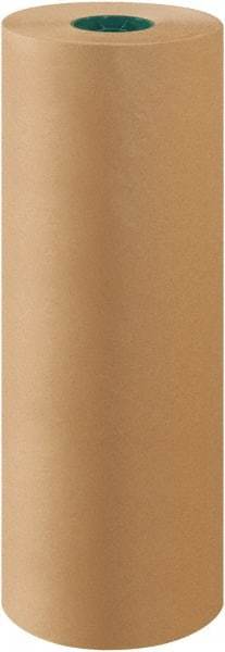 Made in USA - 1,000' Long x 24" Wide Roll of Virgin Kraft Paper - 30 Lb Paper Weight - Americas Industrial Supply
