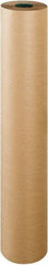 Made in USA - 600' Long x 48" Wide Roll of Kraft Paper with 10# Gloss Polyethylene - 50 Lb Paper Weight - Americas Industrial Supply