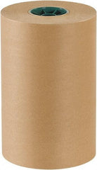 Made in USA - 600' Long x 12" Wide Roll of Kraft Paper with 10# Gloss Polyethylene - 50 Lb Paper Weight - Americas Industrial Supply