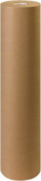 Made in USA - 900' Long x 40" Wide Roll of Recycled Kraft Paper - 40 Lb Paper Weight - Americas Industrial Supply