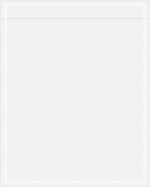 Value Collection - 500 Piece, 12" Long x 15" Wide, Packing List Envelope - Unprinted, Clear - Americas Industrial Supply