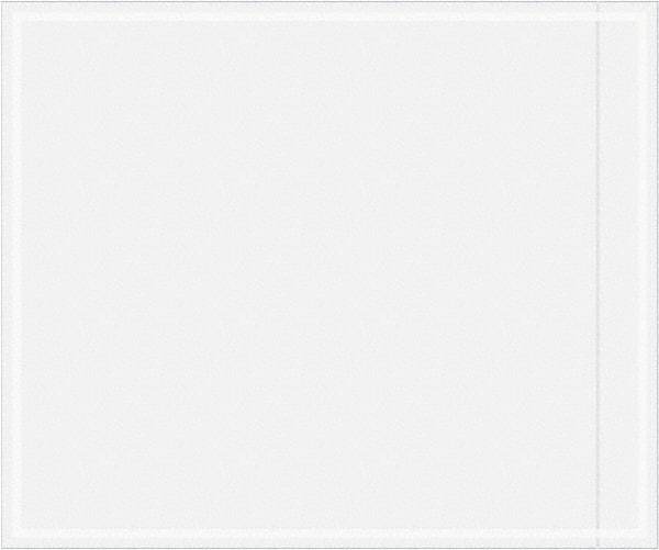 Value Collection - 500 Piece, 10" Long x 12" Wide, Packing List Envelope - Unprinted, Clear - Americas Industrial Supply