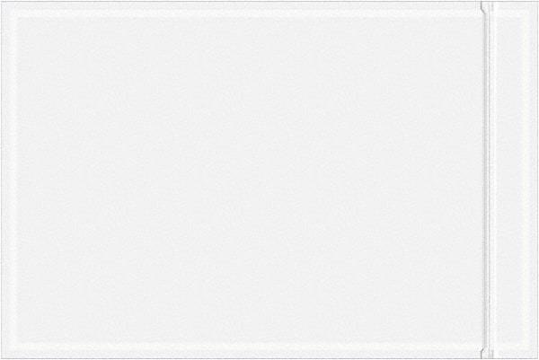 Value Collection - 1,000 Piece, 4" Long x 6" Wide, Packing List Envelope - Unprinted, Clear - Americas Industrial Supply