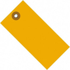 Dupont - 2-3/4" High x 1-3/8" Long, Safety & Facility Blank Tag - Orange Spunbonded Olefin - Americas Industrial Supply