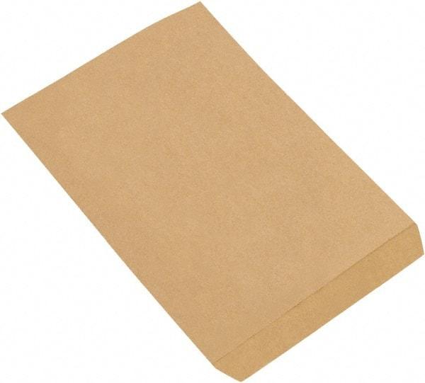 Made in USA - Kraft Grocery Bag - 8-1/2 x 11, Kraft - Americas Industrial Supply