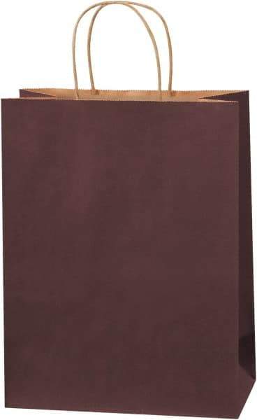 Made in USA - Kraft Grocery Bag - 10 x 5 x 13, Brown - Americas Industrial Supply