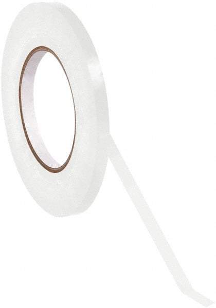 Value Collection - 180 Yd Long, Bag Tape - White - Americas Industrial Supply