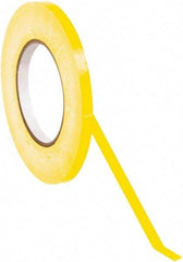 Value Collection - 180 Yd Long, Bag Tape - Yellow - Americas Industrial Supply