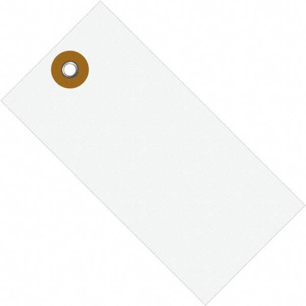 Dupont - 6-1/4" High x 3-1/8" Long, Safety & Facility Blank Tag - White Spunbonded Olefin - Americas Industrial Supply