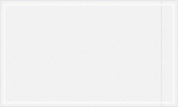 Value Collection - 1,000 Piece, 4-1/2" Long x 7-1/2" Wide, Packing List Envelope - Unprinted, Clear - Americas Industrial Supply