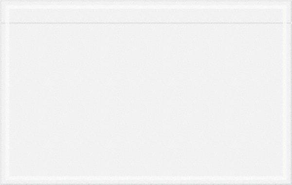 Value Collection - 1,000 Piece, 9-1/2" Long x 6" Wide, Packing List Envelope - Unprinted, Clear - Americas Industrial Supply