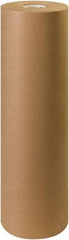 Made in USA - 475' Long x 30" Wide Roll of Recycled Kraft Paper - 75 Lb Paper Weight - Americas Industrial Supply