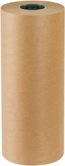 Made in USA - 600' Long x 18" Wide Roll of Kraft Paper with 10# Gloss Polyethylene - 50 Lb Paper Weight - Americas Industrial Supply
