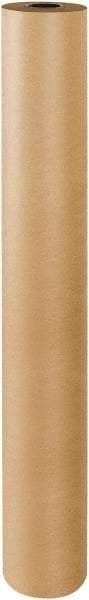 Made in USA - 600' Long x 60" Wide Roll of Kraft Paper with 10# Gloss Polyethylene - 50 Lb Paper Weight - Americas Industrial Supply