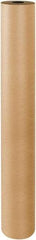 Made in USA - 600' Long x 60" Wide Roll of Kraft Paper with 10# Gloss Polyethylene - 50 Lb Paper Weight - Americas Industrial Supply