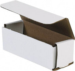 Made in USA - 2" Wide x 6" Long x 2" High Rectangle Crush Proof Mailers - 1 Wall, White - Americas Industrial Supply