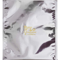 Made in USA - 15 x 18", 7 mil Moisture Barrier Bag - Silver - Americas Industrial Supply