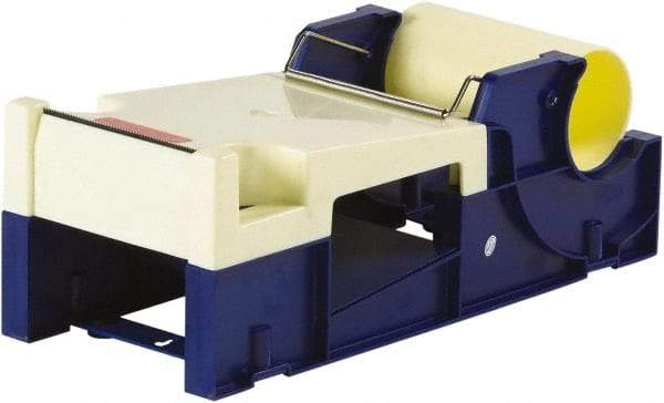 Import - 6" Wide, Single Roll, Manual Table/Desk Tape Dispenser - Plastic, Unlimited Dispensed Tape Length - Americas Industrial Supply