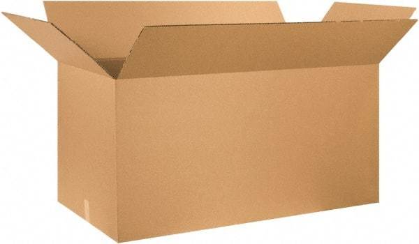 Made in USA - 24" Wide x 48" Long x 24" High Rectangle Heavy Duty Corrugated Box - 2 Walls, Kraft (Color), 100 Lb Capacity - Americas Industrial Supply