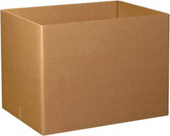 Made in USA - 30" Wide x 40" Long x 30" High Rectangle Heavy Duty Corrugated Box - 3 Walls, Kraft (Color), 280 Lb Capacity - Americas Industrial Supply