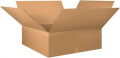 Made in USA - 36" Wide x 36" Long x 12" High Rectangle Heavy Duty Corrugated Box - 2 Walls, Kraft (Color), 100 Lb Capacity - Americas Industrial Supply