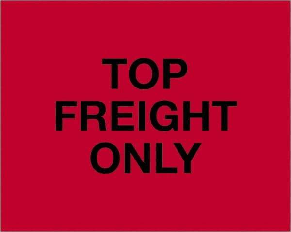 Tape Logic - 10" Long, Fluorescent Red Paper Shipping Label - For Multi-Use - Americas Industrial Supply