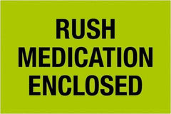 Tape Logic - 2" Long, Fluorescent Green Paper Shipping Label - For Multi-Use - Americas Industrial Supply