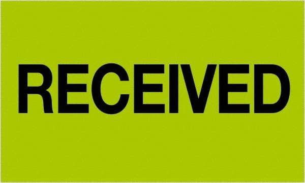 Tape Logic - 5" Long, Fluorescent Green Paper Shipping Label - For Multi-Use - Americas Industrial Supply